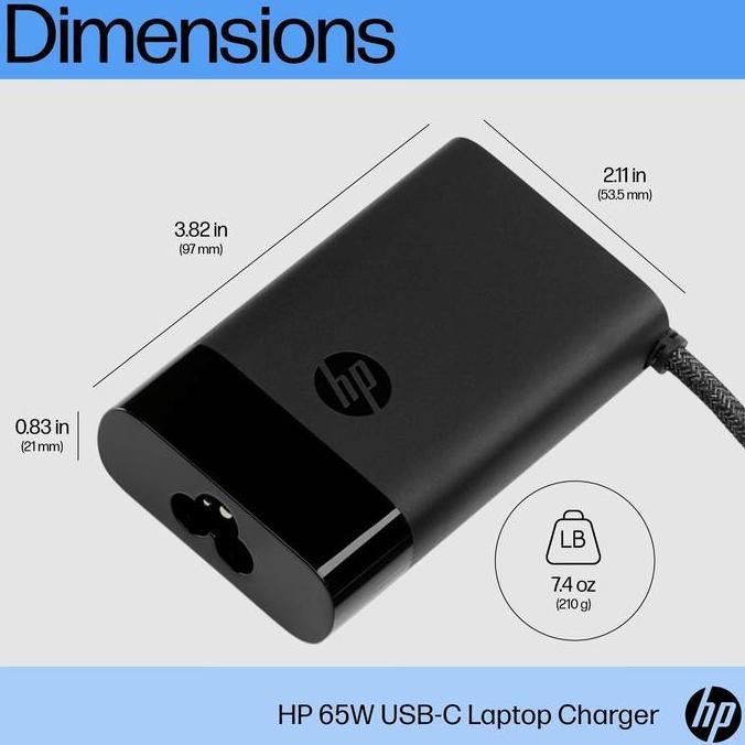 Charger laptop HP 65W USB-C LAPTOP ADAPTER Original