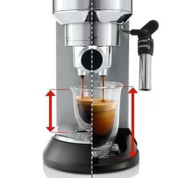Delonghi EC685 M / Dedica coffee maker EC 685 M / metalik silver