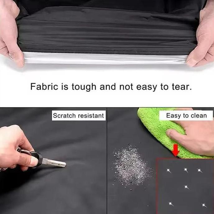 DRACCO sarung mobil ALPHARD waterproof anti UV tebal CARPROOF cover mobil ALPHARD free tas simpan