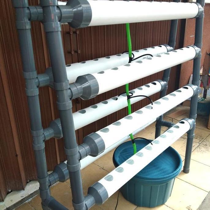 80 lubang power max HIDROPONIK NFT / DFT Set + Bonus