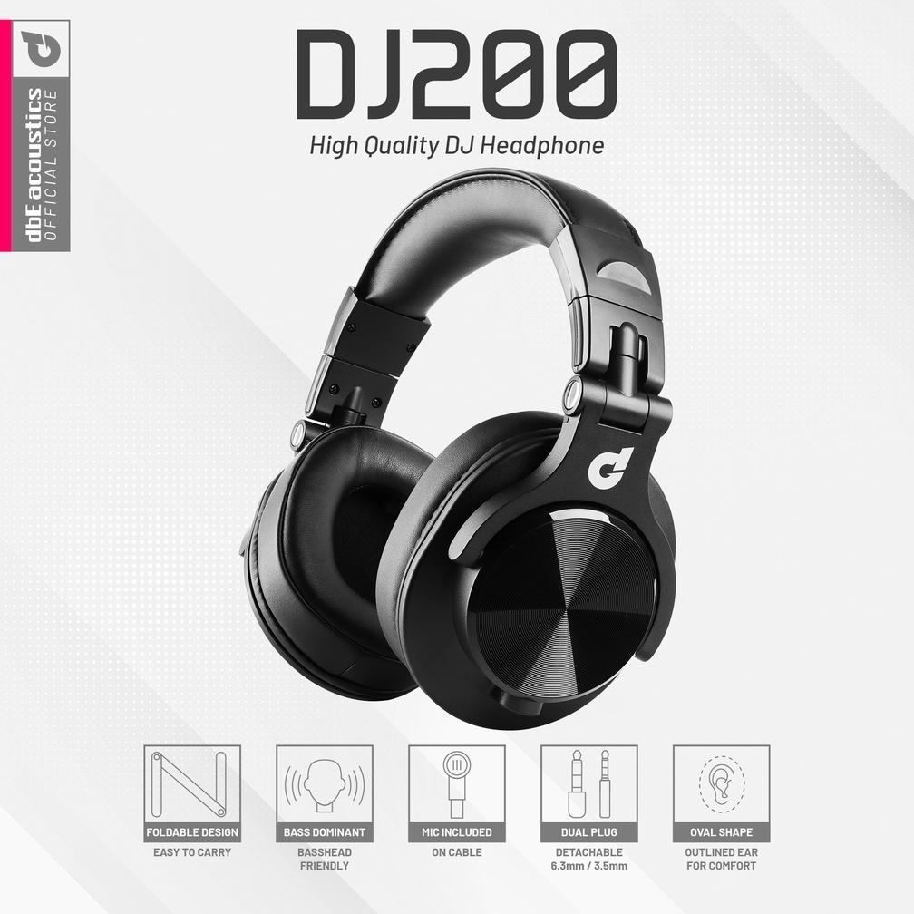 BESTPROMO dbE DJ200 High Quality DJ Headphone