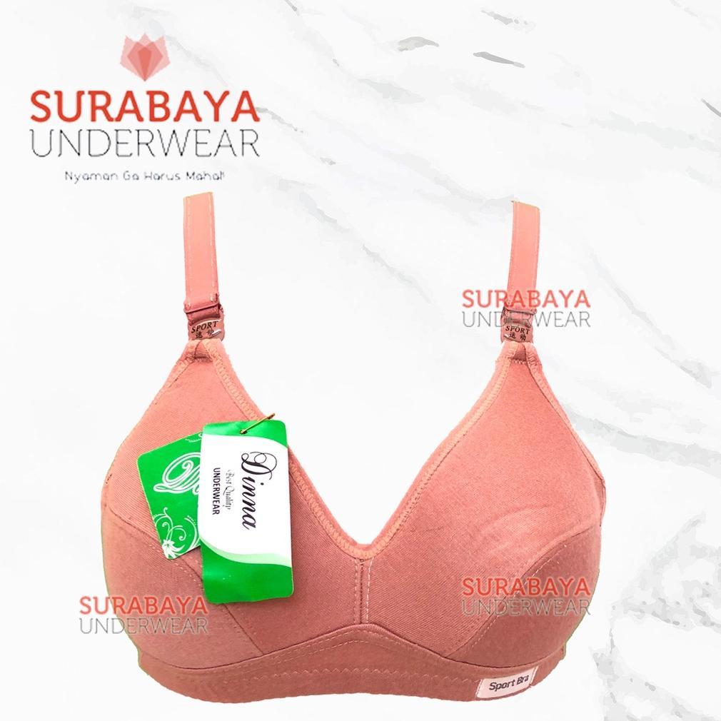Discount SPORT BRA KATUN NYAMAN BUAT SEHARI HARI SIZE BESAR MERK DN (SIZE 34-46)