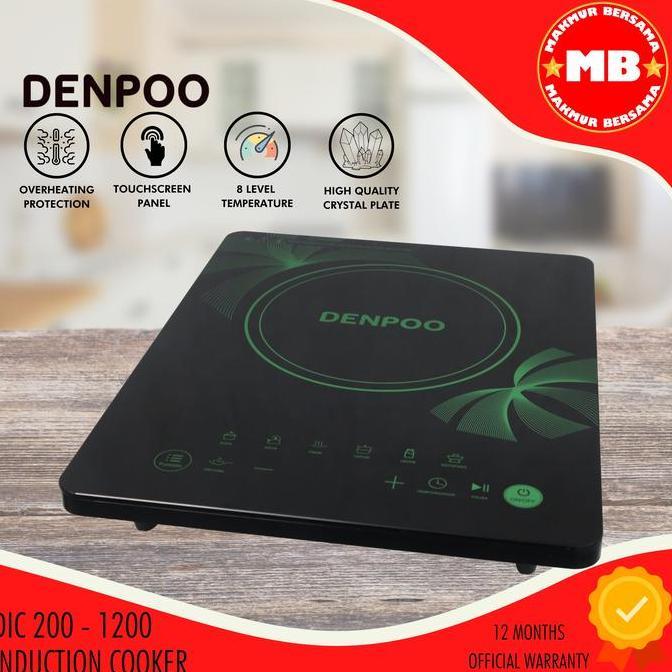 DENPOO INDUKSI KOMPOR DIC 200 - 1200