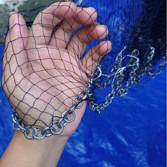 Jala ikan , jala lempar 3 meter bahan nilon / benang bisa untuk udang,  jala laut, jala sungai, jala
