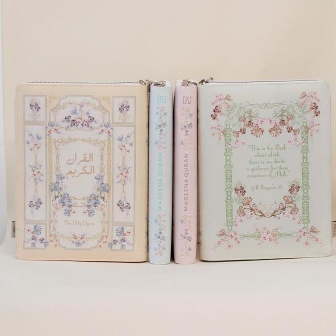 Mushaf AlQuran Kecil Saku Sedang Terjemahan Tajwid Warna Resleting A7 A6 A5 - Reeyana Zipper AS