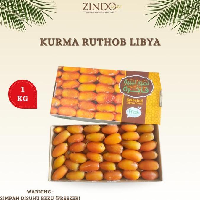 KURMA RUTHOB LIBYA 1KG / KURMA MUDA PREMIUM FRESH / KURMA BASAH