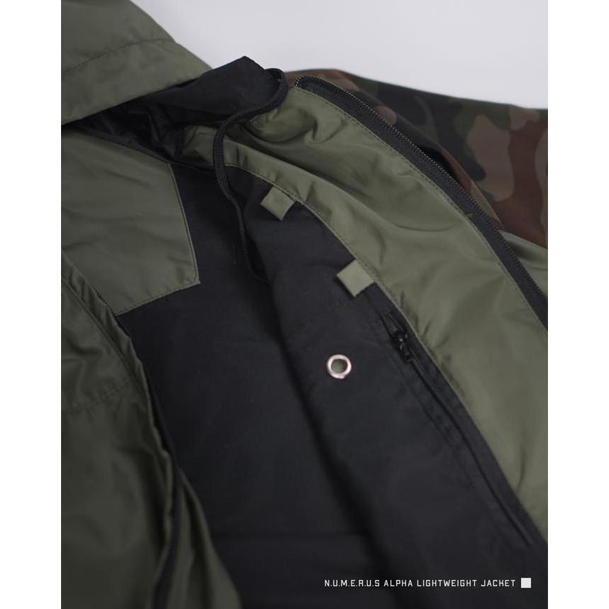 Numerus Alpha camouflage jacket - running - hoodie - army - streetwear Terlaris