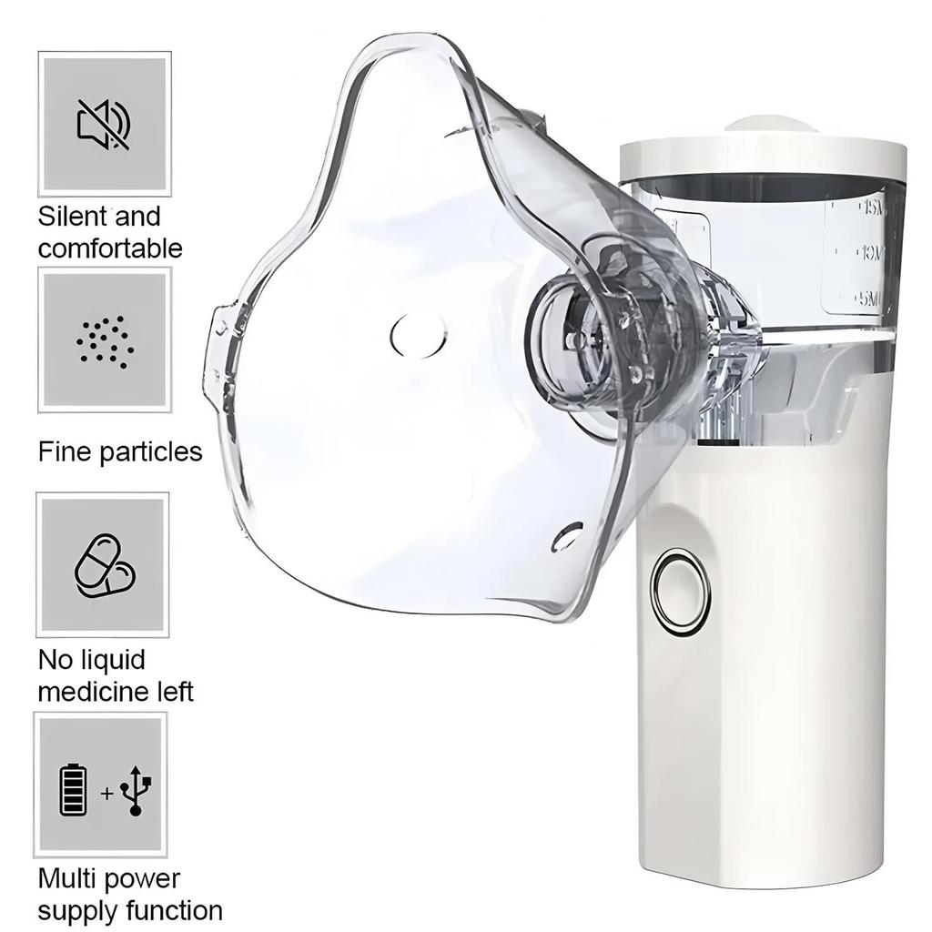 Medical Nebulizer Aerosol Inalador Nebulizador Machine Inhale Nebuliser Mini Handheld Asthma Inhaler