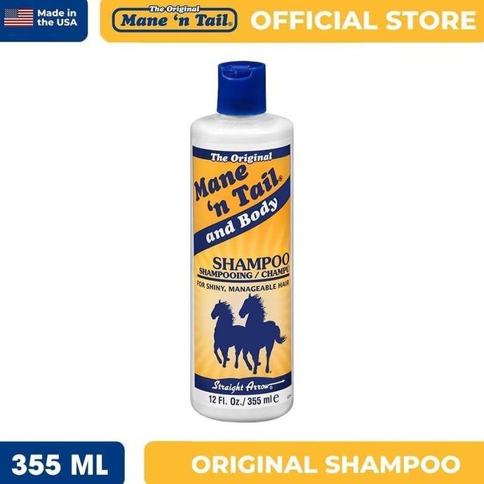 Indoc- Original Mane 'N Tail Shampoo And Body 355 Ml / Sampo Kuda / Shampoo Kuda Mane N Tail