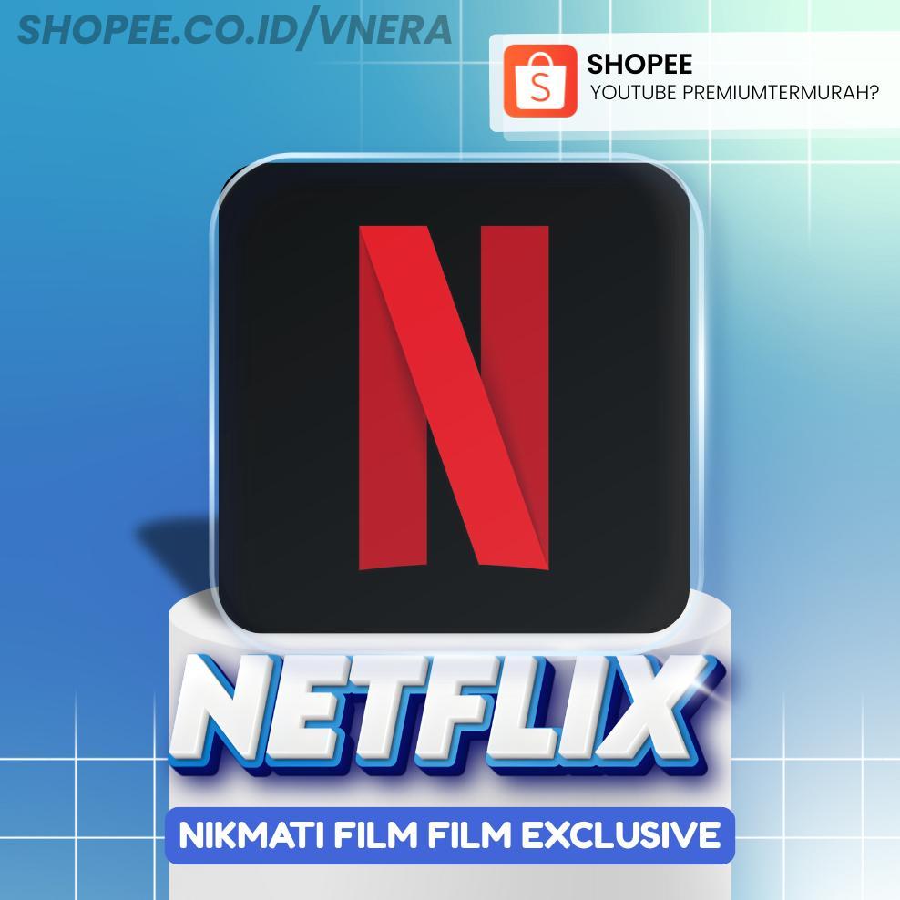 READY Netflix Premium Akun Sharing/Private 1 bulan