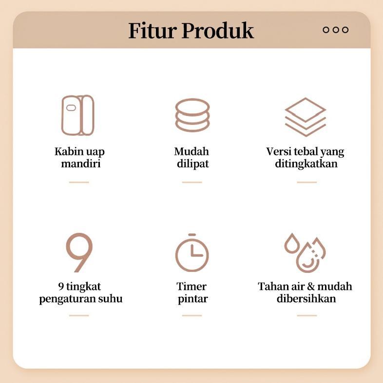 Hot Deals Benbo Sauna Uap Lipat / Sauna Uap Rumah Tangga /Mesin Sauna Uap Portable/Sauna Portable Sp