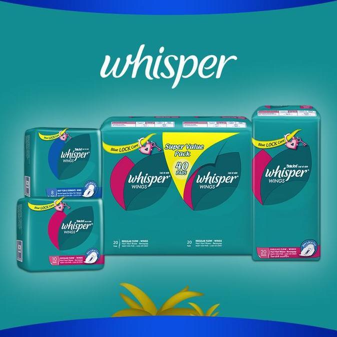 Muginomi- Whisper Pembalut Wings Isi 40