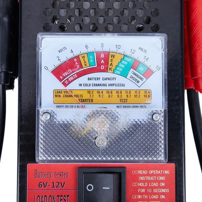 Alat Ukur Kapasitas Baterai ACCU Mobil Truk 100 Ampere 6 & 12 Volt