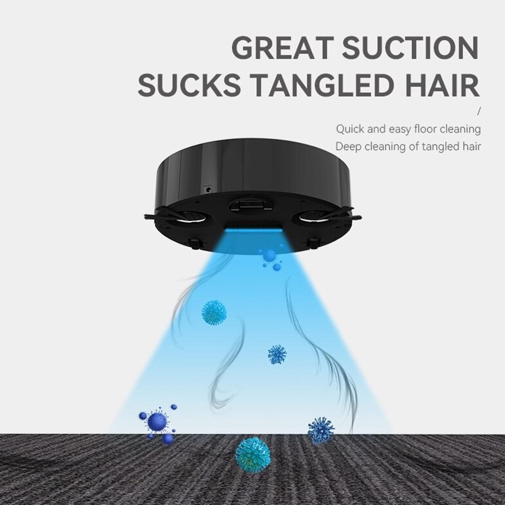 BESTPROMO Vacuum Robot Original / Vacum Cleaner robot / Penyedot debu / Vakum Robot / Sapu Robot / V