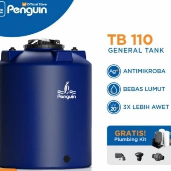 Terjangkau Tangki Air / Toren Pinguin 1050 Liter - Tb110 Warna Orenge & Biru