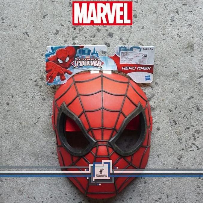 Ultimate Spider Man Hero Mask Hasbro Topeng Spiderman Original