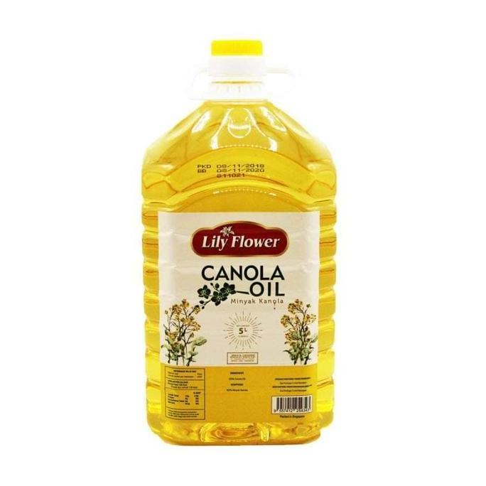 LILY FLOWER CANOLA OIL 5 LITER