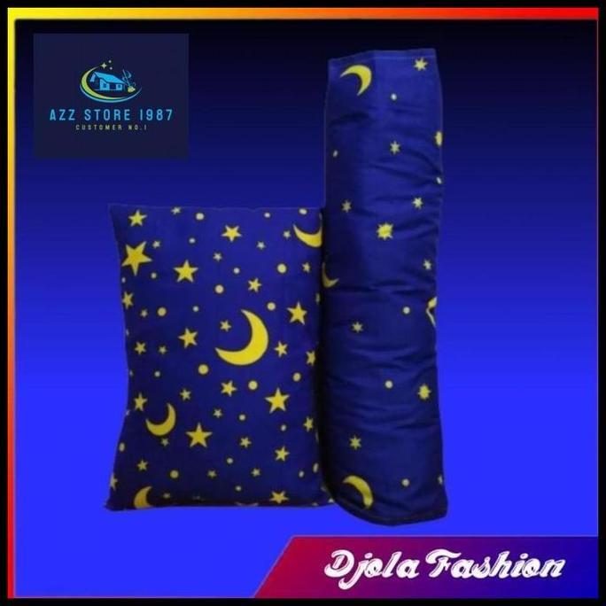 Sarung Bantal Dan Sarung Guling Murah Motif Bulan Bintang