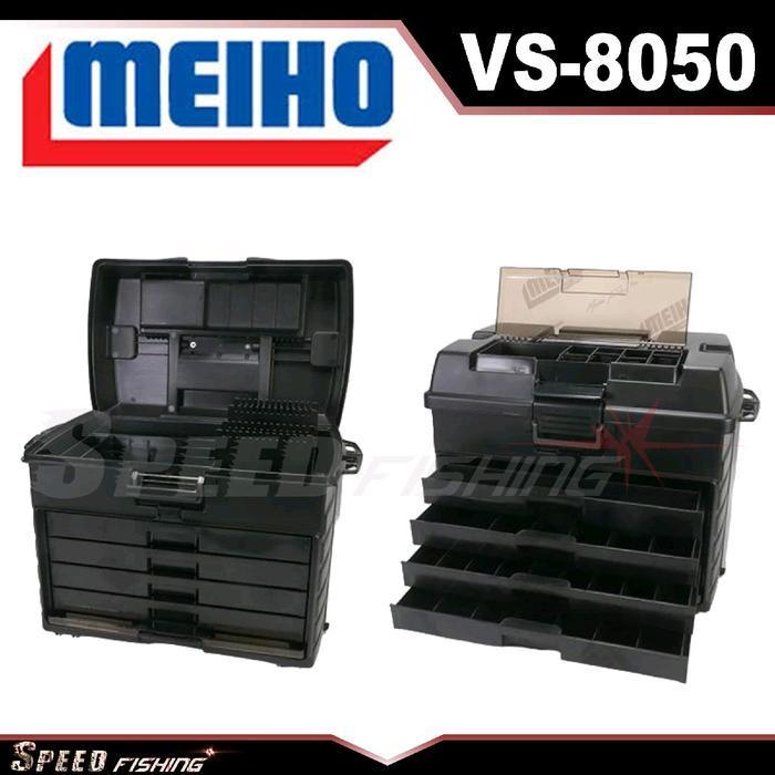 (Best Saller) Tackle Box Meiho Versus Vs-8050 Kotak Perlengkapan Alat Pancing Tamiya Bestseller