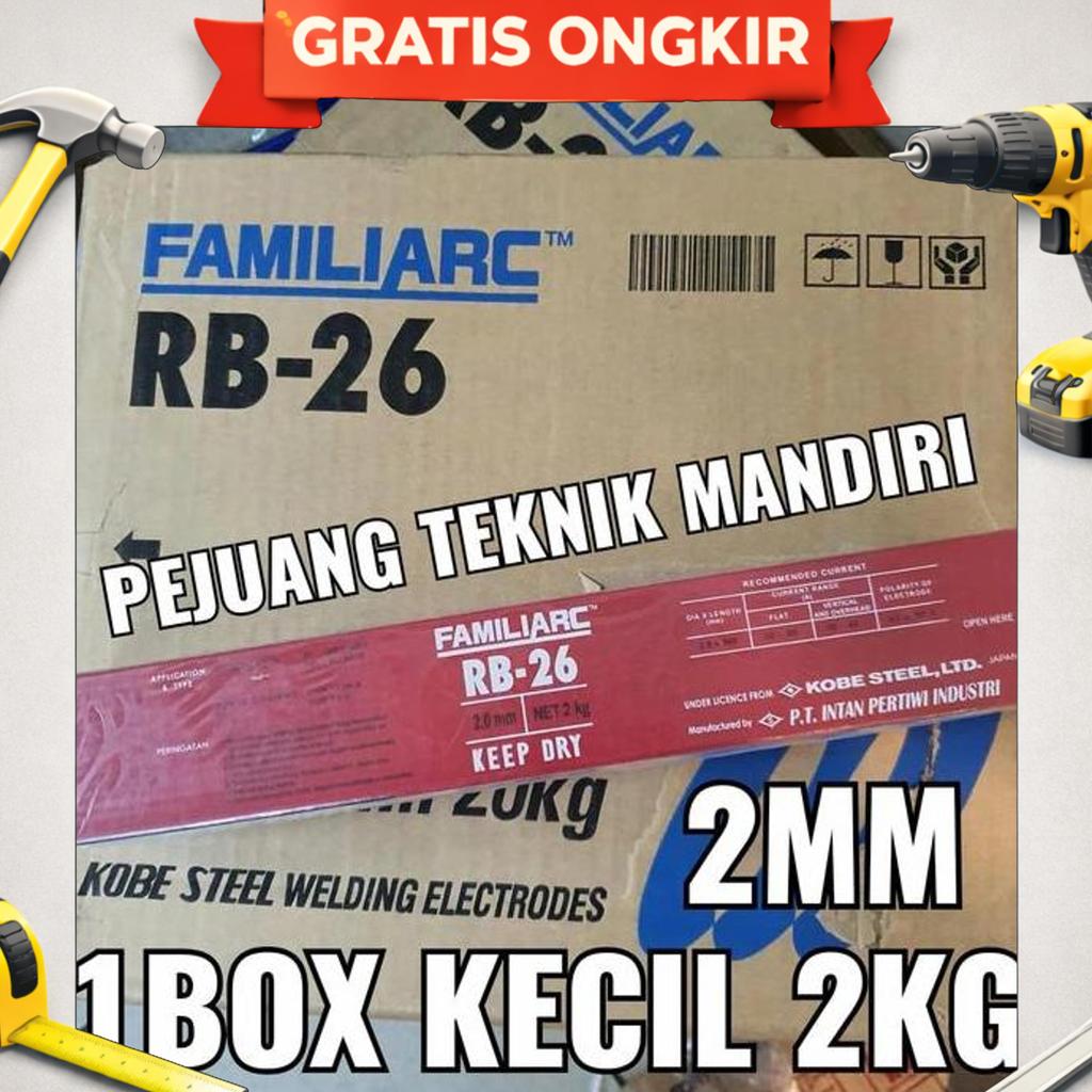 Kawat Las Kobe Rb26 2Mm / Kawat Las Besi Kobe Rb26 2 Mm Aws 6013 2Mm