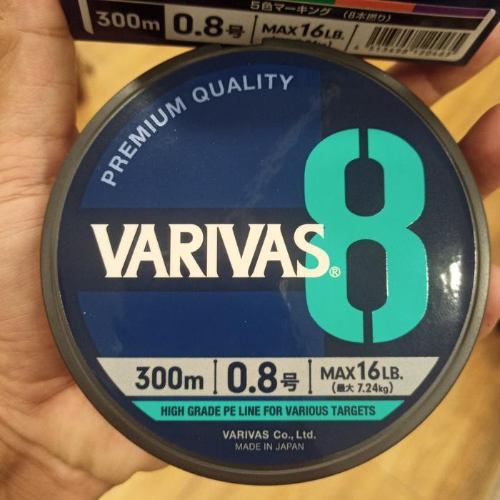(Termurah) Pe Varivas 8 300M Line Senar Pancing Bestseller