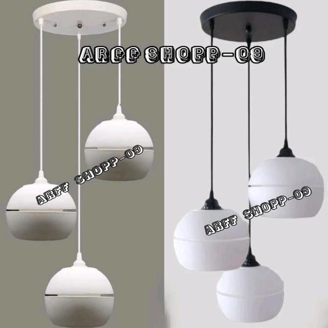 LAMPU HIAS LAMPU GANTUNG MINIMALIS PVC Besi