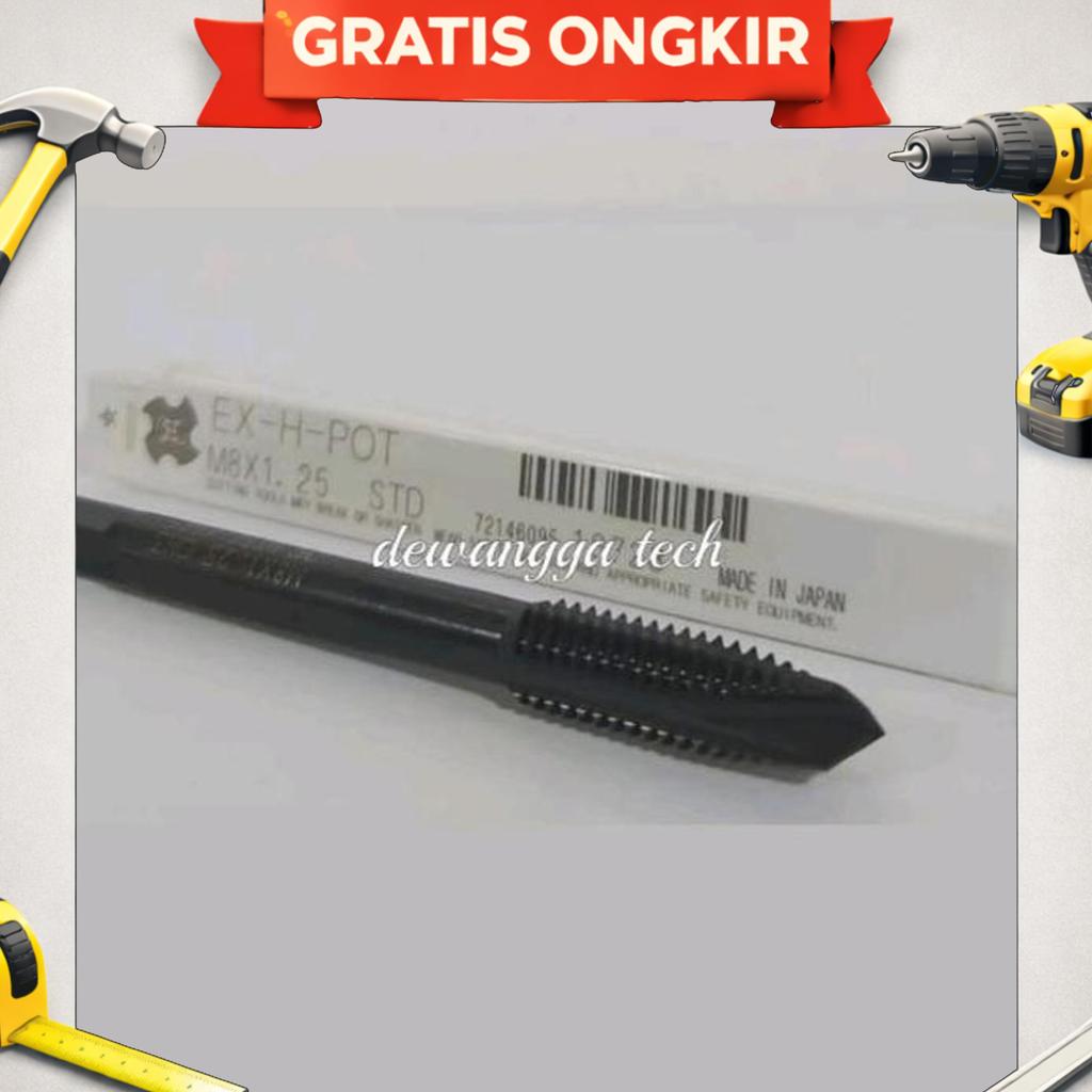 Osg M8X1.25 Po Tap M8 X 1.25 Pointed Taping M 8 X 1 . 25