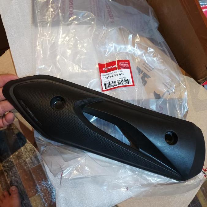 Tameng cover knalpot beat karbu Original