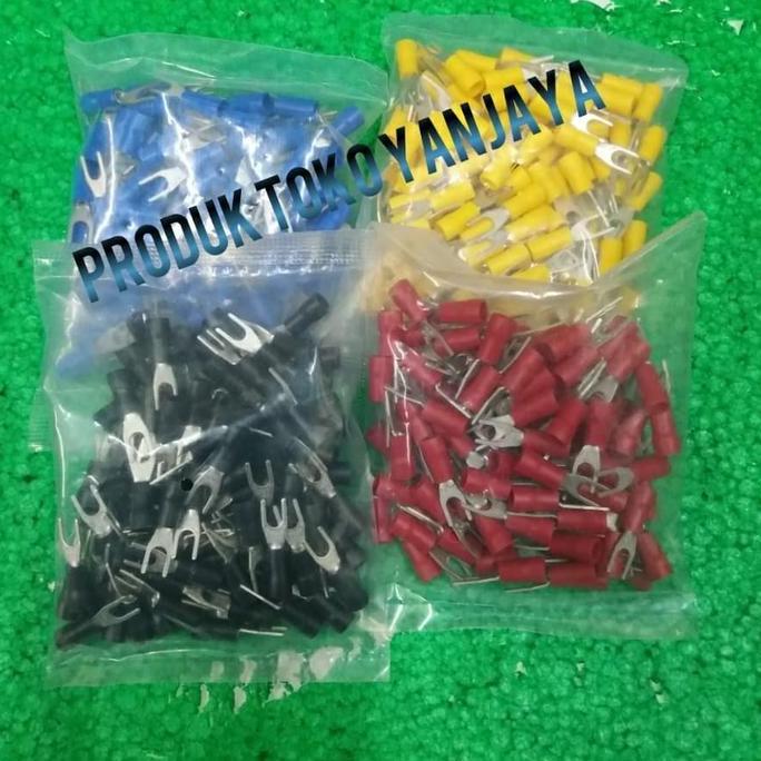 Onair- Skun Garpu 1,5Mm-3,5/Skun Y 1.5Mm Warna/Skun Garpu 1,5Mm  Kabel 1.5Mm