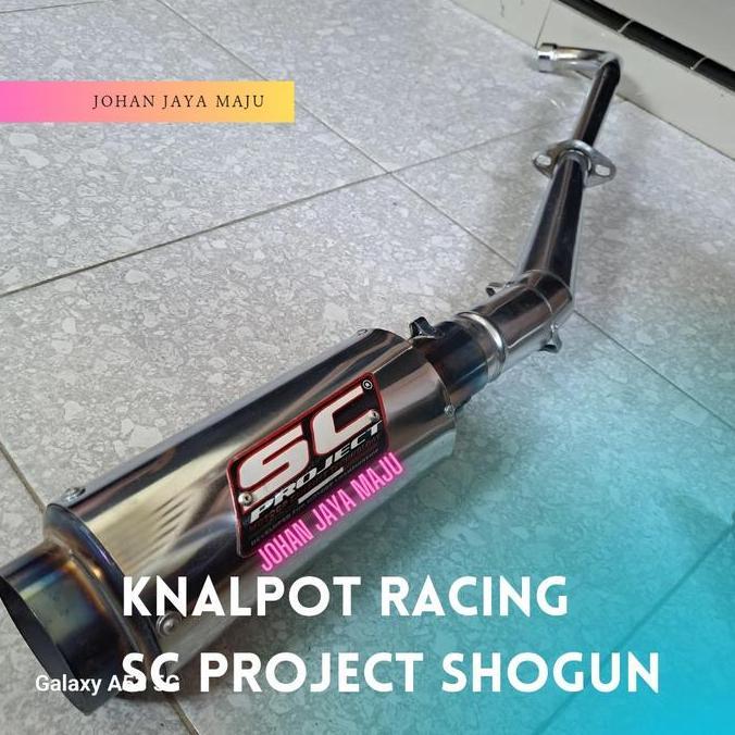 Knalpot Racing Shogun SP Racing SC Shogun 110, Shogun R, Shogun Kebo, Shogun 125, Shogun SP Motor