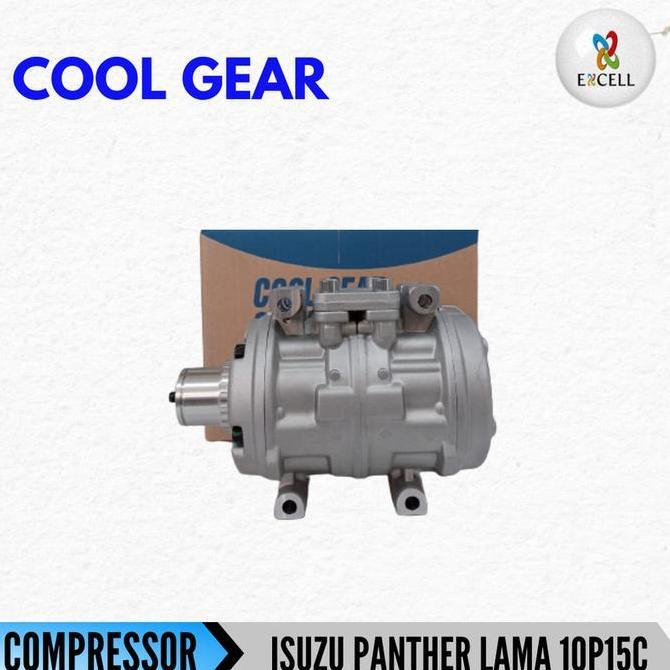 SUSTOMA Compressor Kompresor AC Mobil Kijang Super Isuzu Panther Lama 10P15C