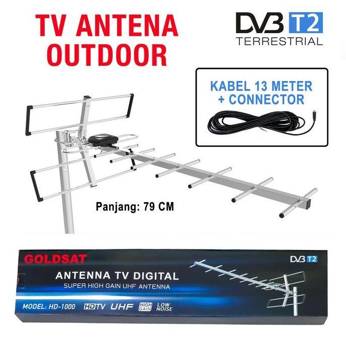 Onair- Antena Tv Digital Outdoor Goldsat Hd-1000 / Antena Tv Luar