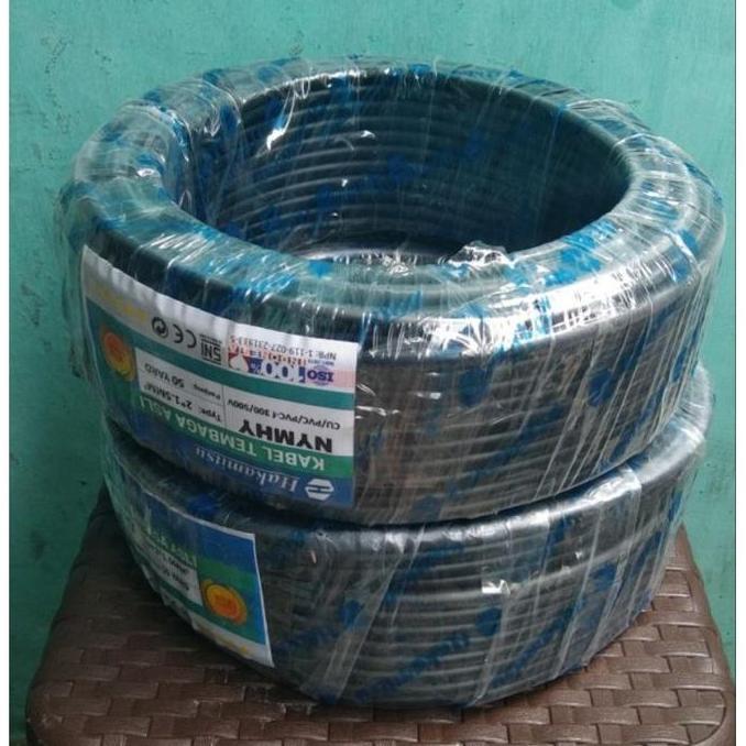 Hakamitsu - Kabel Serabut Nym/ Nyy Hyo 2X1.5 Sni 50Y Kabel Serabut