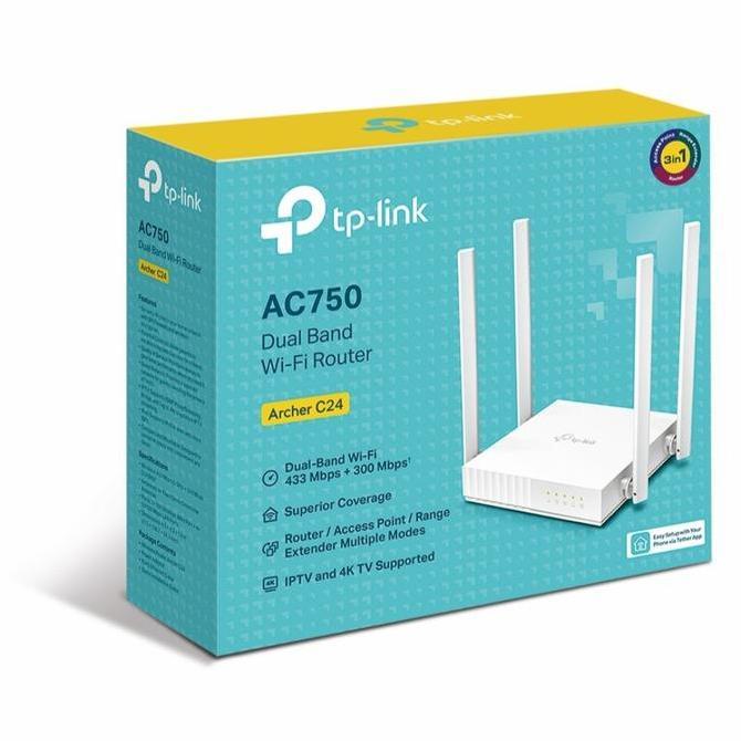 HARGA DISC - TP-LINK TP-Link Tp-link tp-link TPLink tplink Archer C24 AC750