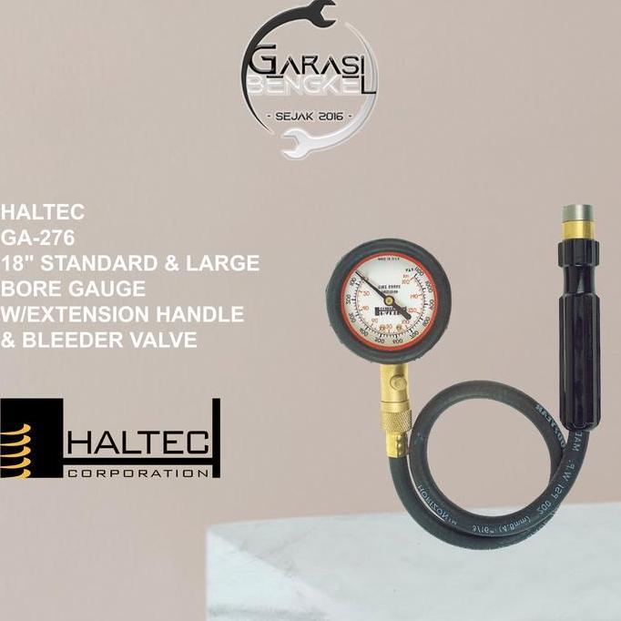 HALTEC GA-276 PRESSURE GAUGE - UKURAN ANGIN 160 PSI