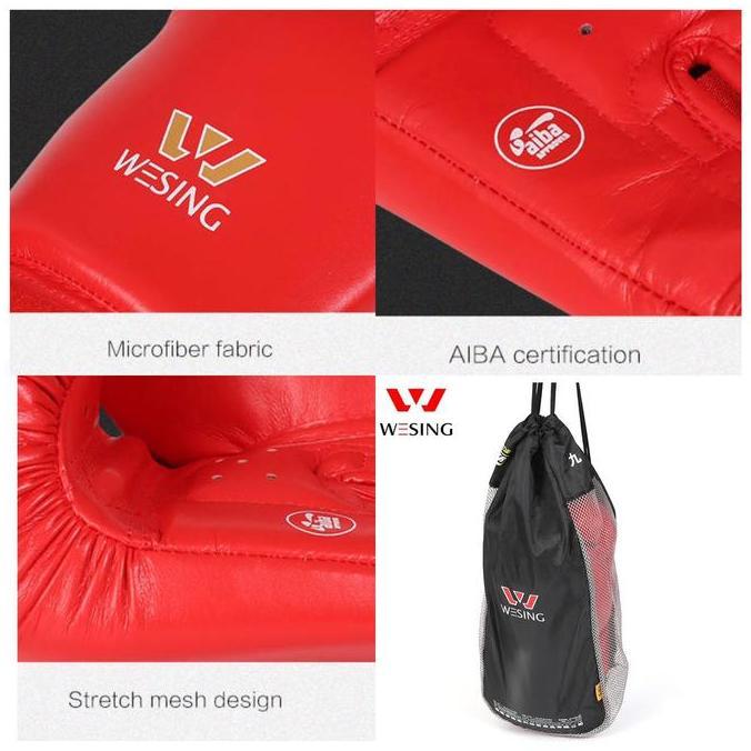 NEW Sarung Tinju Wesing AIBA / IBA APPROVED / Boxing gloves muay thai