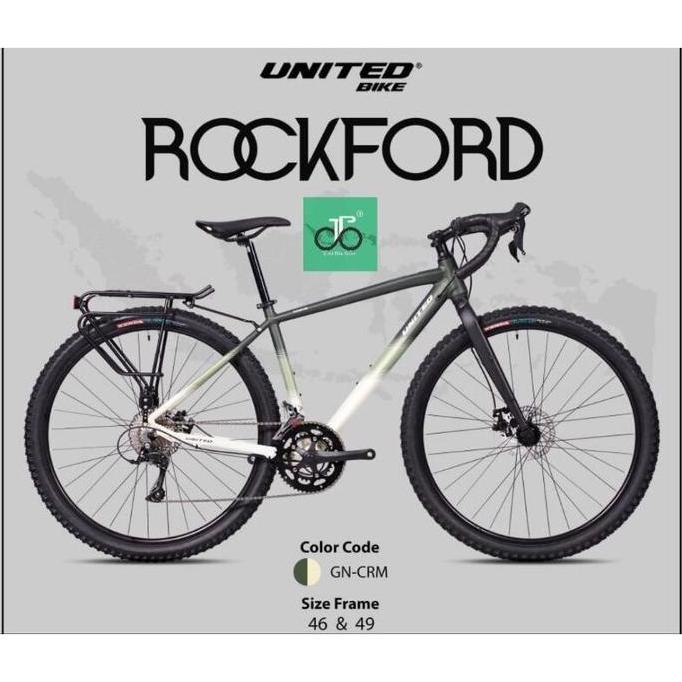 Terlaris Sepeda Touring Gravel United Rockford Terbaru