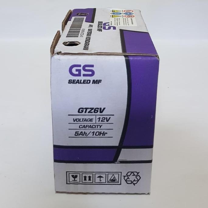 AKI/ACCU KERING MOTOR GS ASTRA ORI GTZ6V