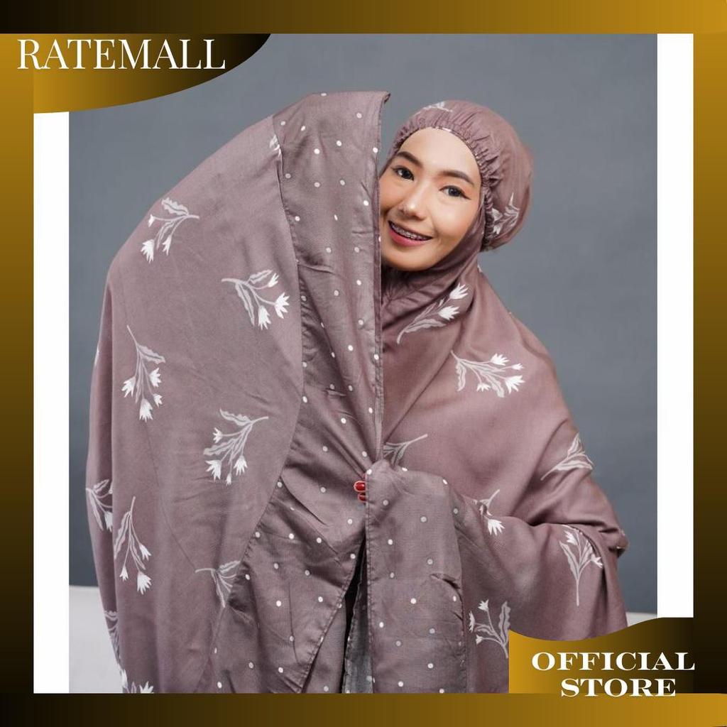 Mukena Dewasa Katun Rayon Premium Super Jumbo Bahan Jatuh Dan Adem Mukena Traveling Motif Promo