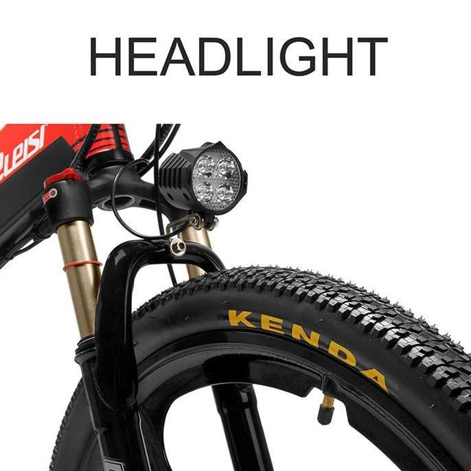 Terlaris Sepeda Listrik Elektrik Mtb Lipat Elite Version 48V 10.4Ah Taffsport Lankeleisi Xt600