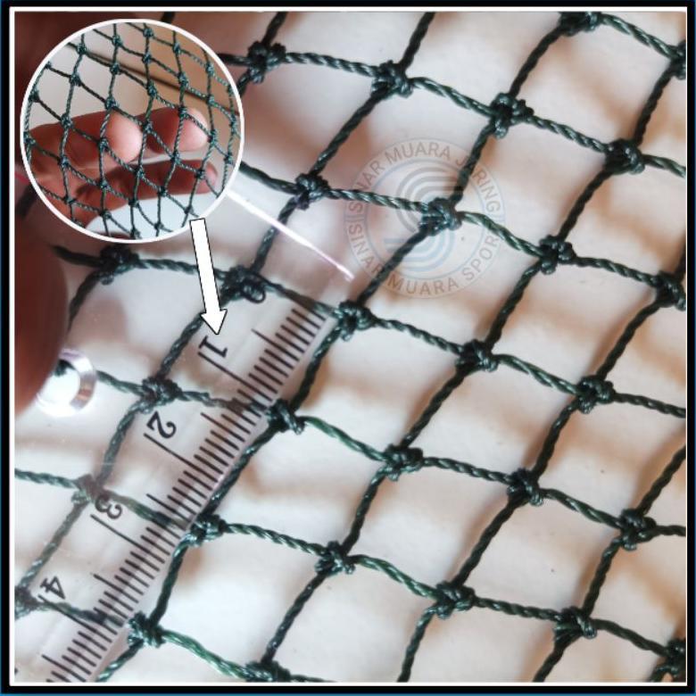 Bisa Cod Jaring Pe Tebal Lubang 1Cm D36/Jaring Keramba/Jaring Tebal/Jaring Ayam Tebal/Jaring 1 Inch 