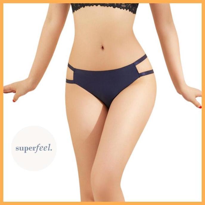 DI85 >> SFL CELANA DALAM WANITA THONG SEKSI PEREMPUAN SEXY TALI 2 SAMPING HOT G STRING SEAMLESS LING