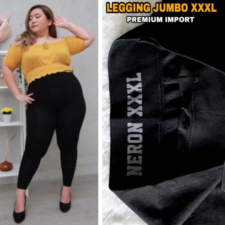 LEGGING PANJANG SUPER JUMBO / LEGGING JUMBO NERON BIG SIZE 3.3