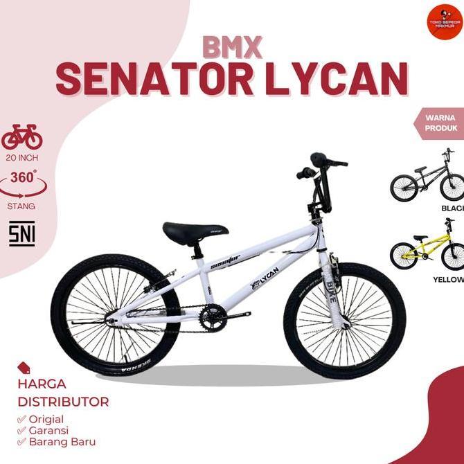 Terlaris Sepeda Bmx Senator Lycan 20 Rotor