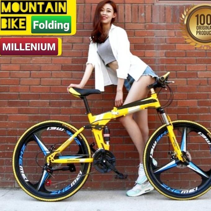 Terlaris Sepeda Gunung Mtb Lipat Begasso 27 Speed