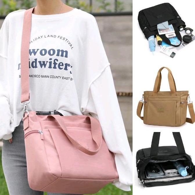 DA62 >> Suoyate  1048 - Tas selempang (Muat Laptop 14") - Tas wanita