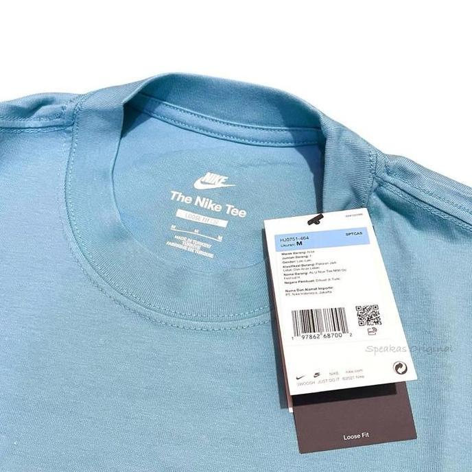 HJ0751-464 Kaos Nike Sportwear M90 TN Air Tuned In Turquoise Original BNIP