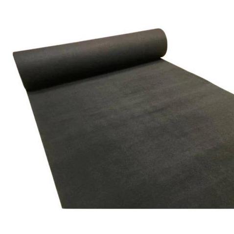 Diskon Karpet Meteran Exclusive Bludru Polos Lebar Karpet Avanos Black Lebar 3M ( 3 Meter )