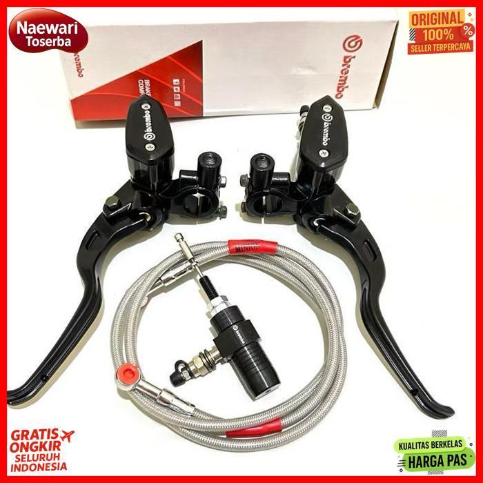 New Master Rem Kopling Hidrolik Model Rcb Satu Set Stut Selang Pnp Fu Vixion Ninja Klx Crf Rx King D