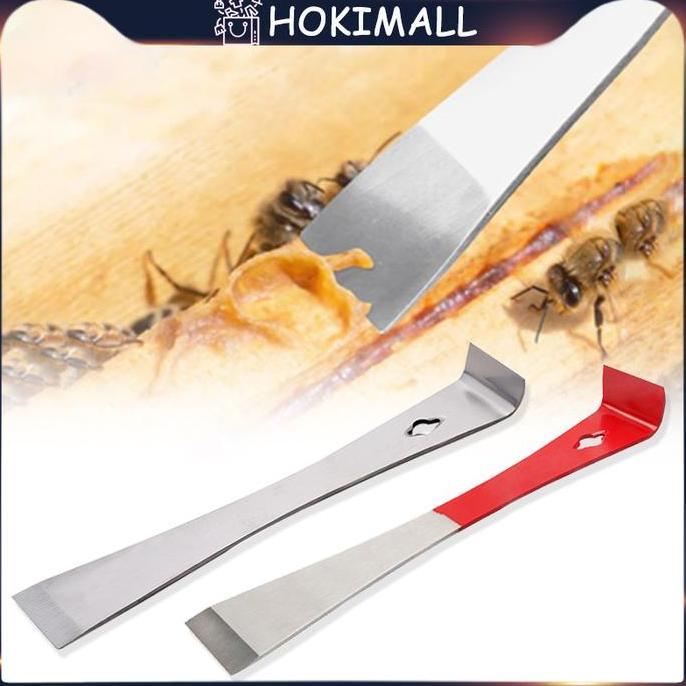WOFLES Alat Ternak Lebah Bee Hive Tool Frame Alat Sarang Lebah Peralatan Pengikis Kotak Lebah Lebah 